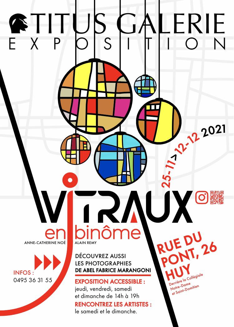 Exposition vitrail à Huy